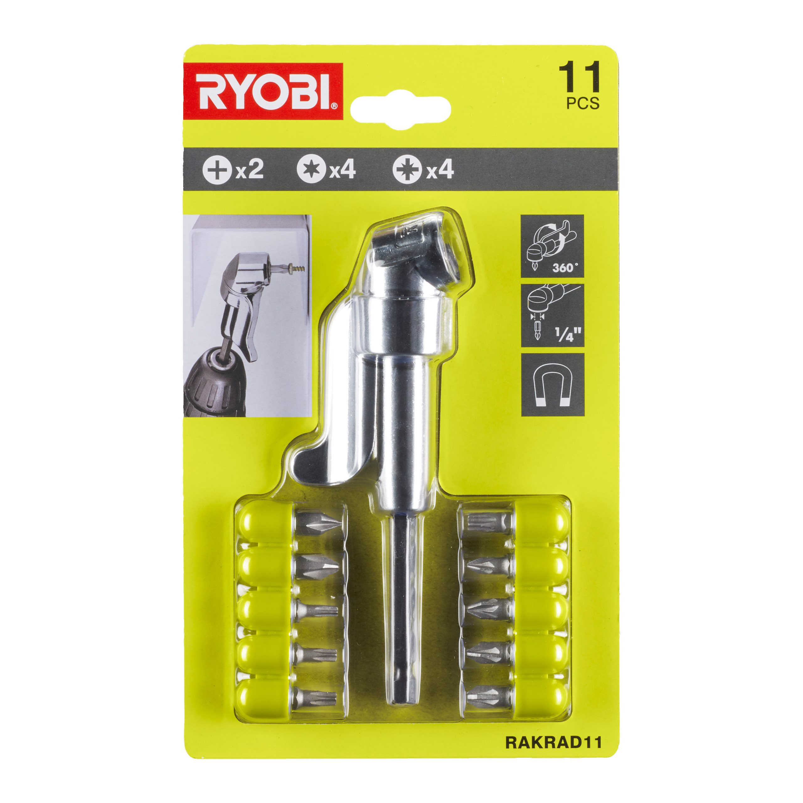 DISPOSIT.AVVITATORE ANGOLO + 10 BIT