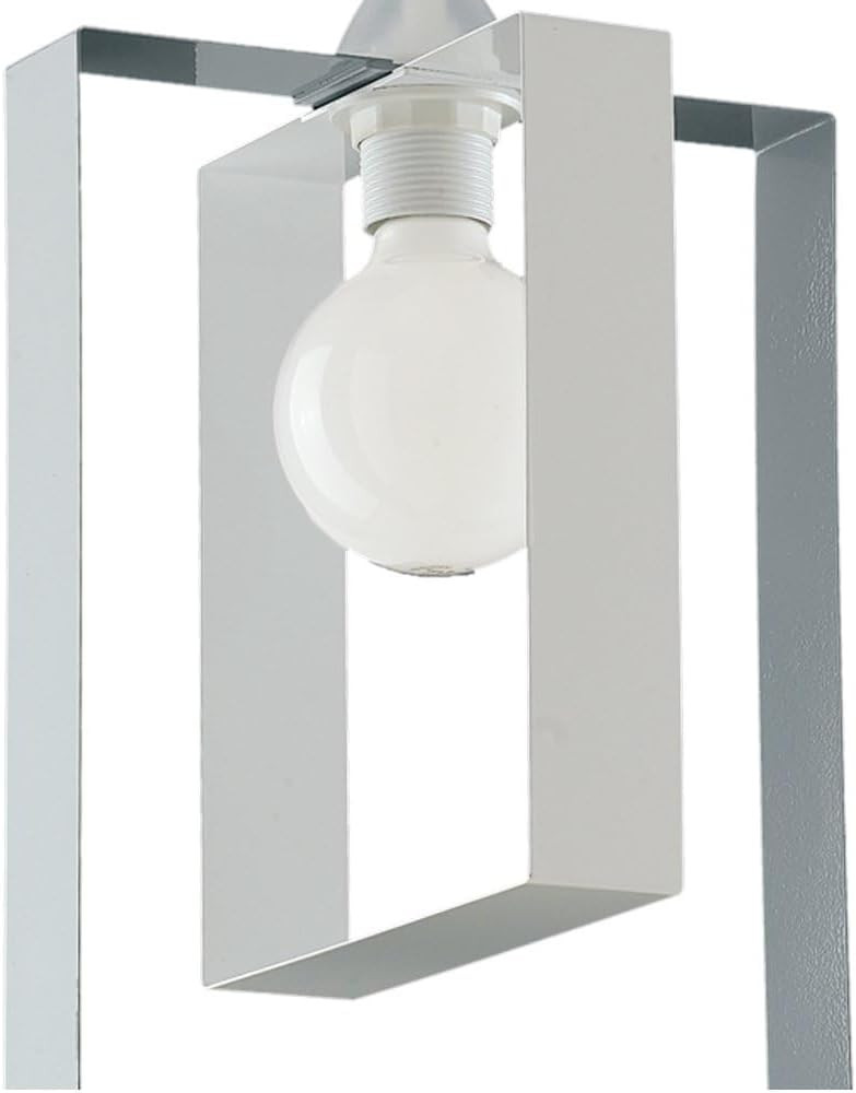 SOSP.FERRO D.25 1XE27 55W B.CO/GRIGIO