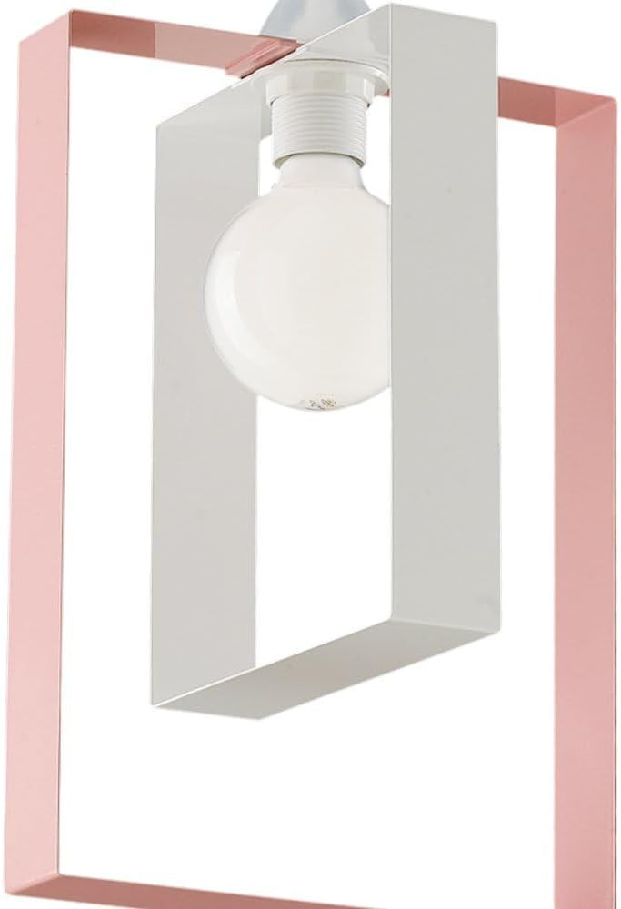 SOSP.FERRO D.25 1XE27 55W B.CO/ROSA