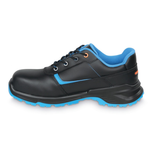 SCARPE ANT.BASSE PELLE NERA S3S N44
