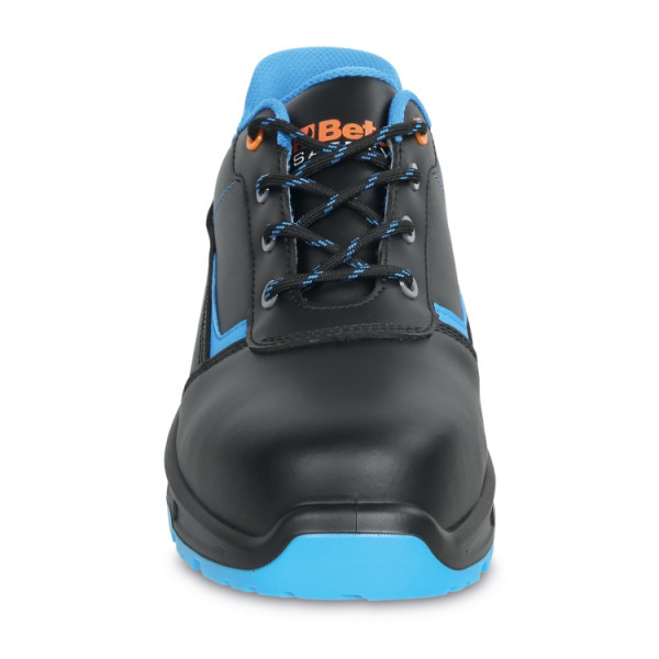 SCARPE ANT.BASSE PELLE NERA S3S N46