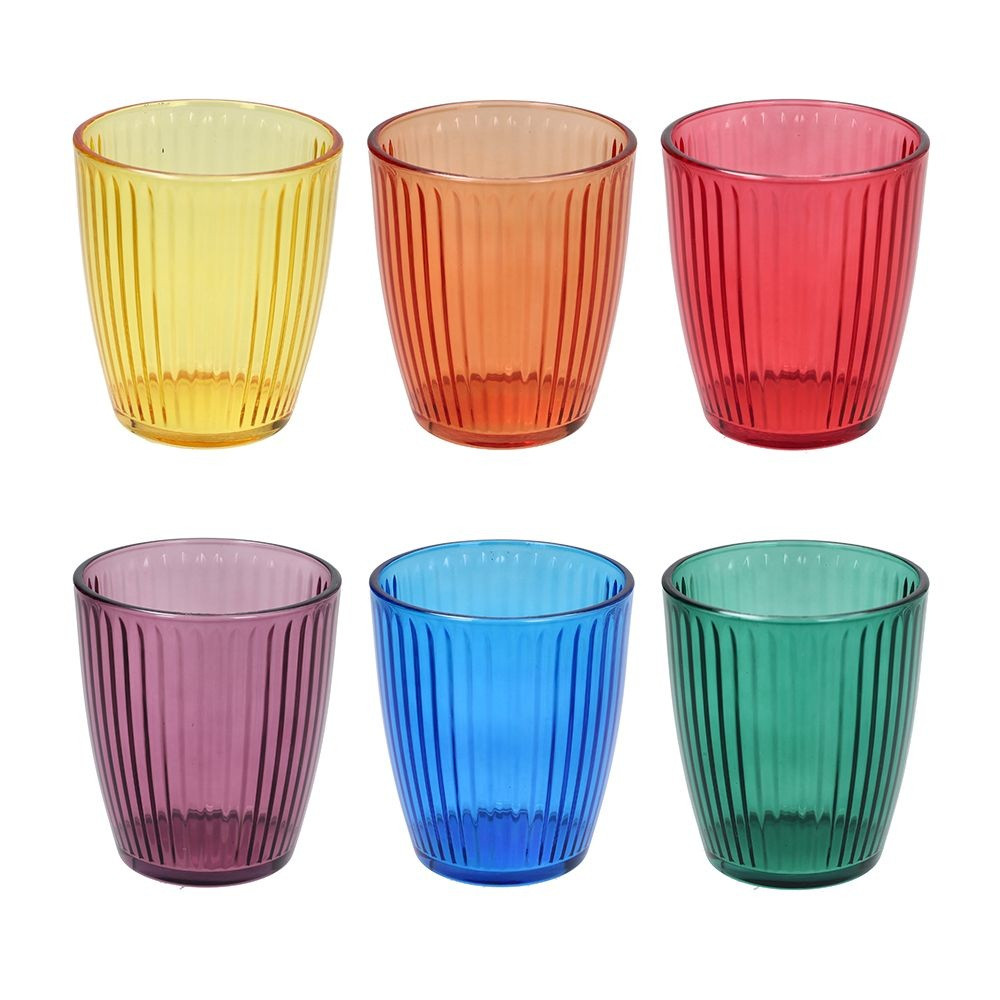 SET 6 BICCHIERI 320CC GLASS PANAMA