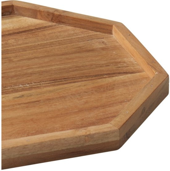 VASSOIO MANGO OTTAGONALE CM.25
