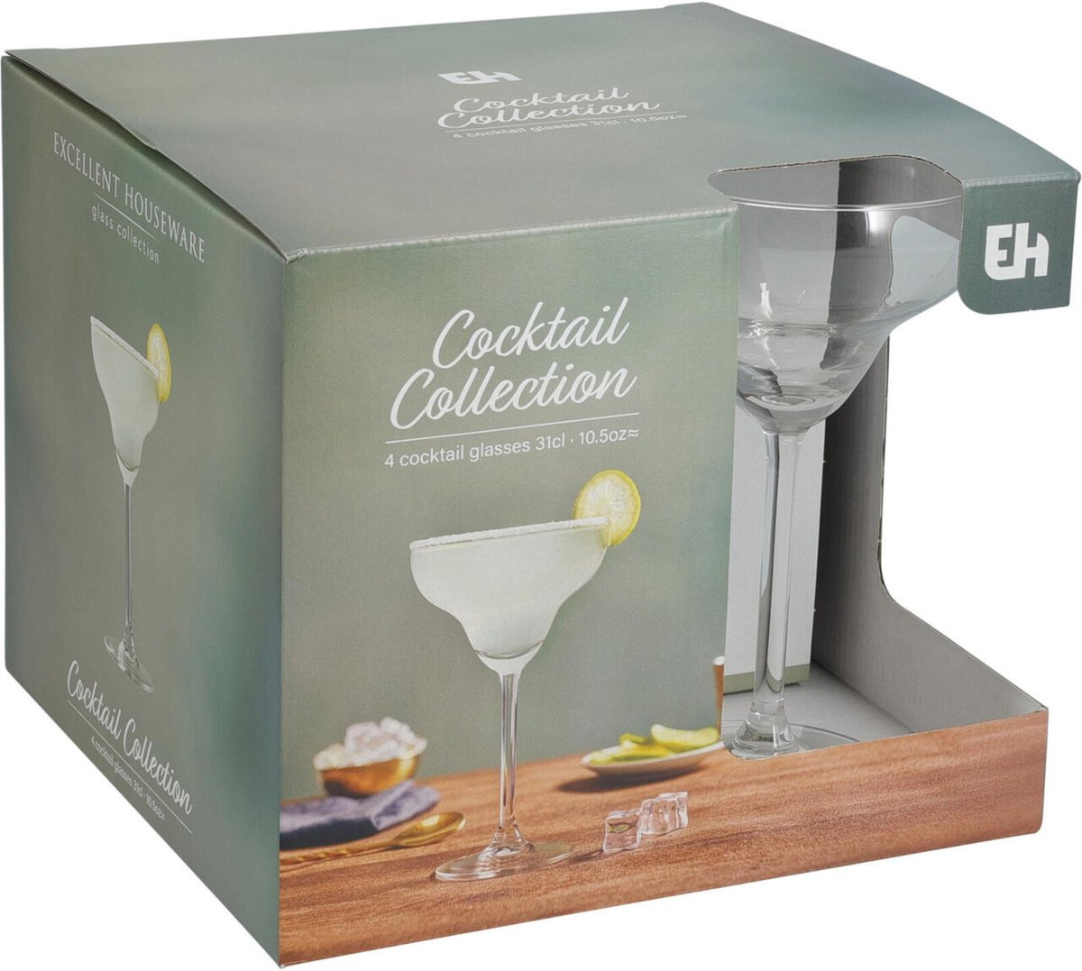 SET4 BICCHIERE COCKTAIL 300ML