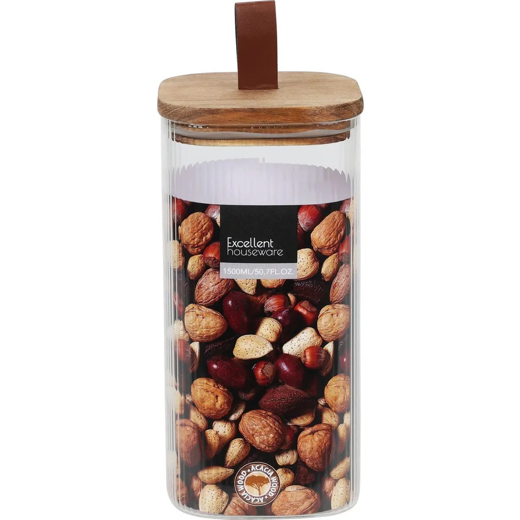 BARATTOLO VETRO 1500ML 10X20CM