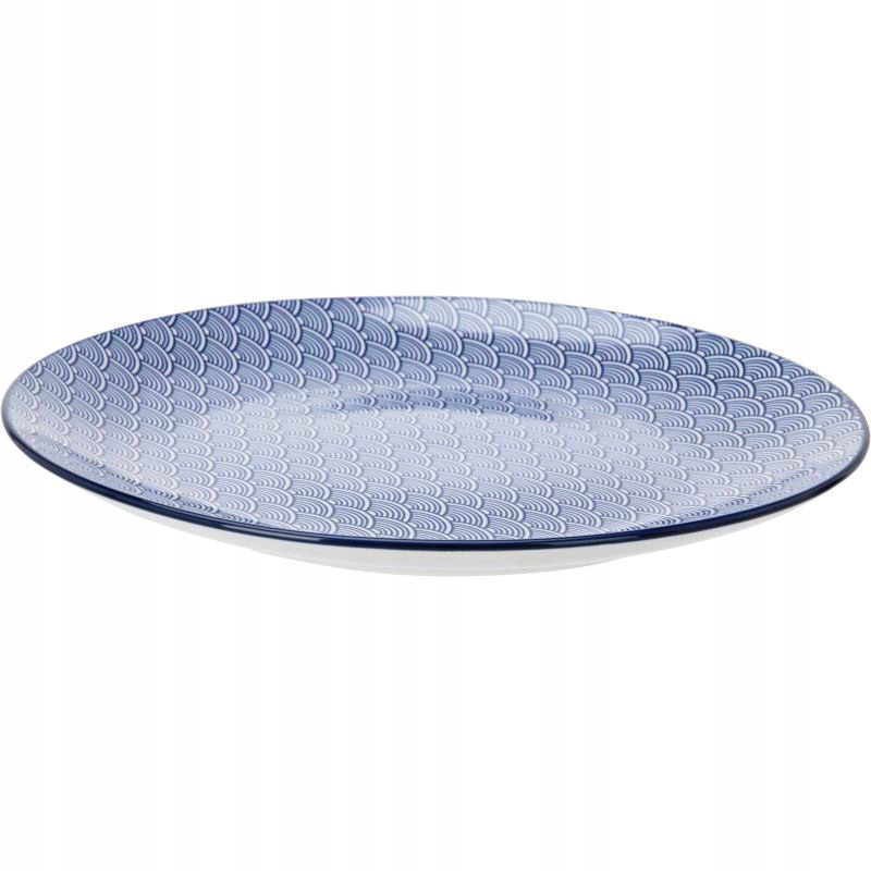 SERVIZIO DA TAVOLA PORCELLAN GIAPPONESE PZ.18 BLU