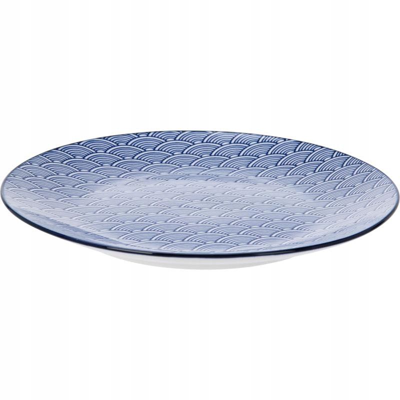 SERVIZIO DA TAVOLA PORCELLAN GIAPPONESE PZ.18 BLU