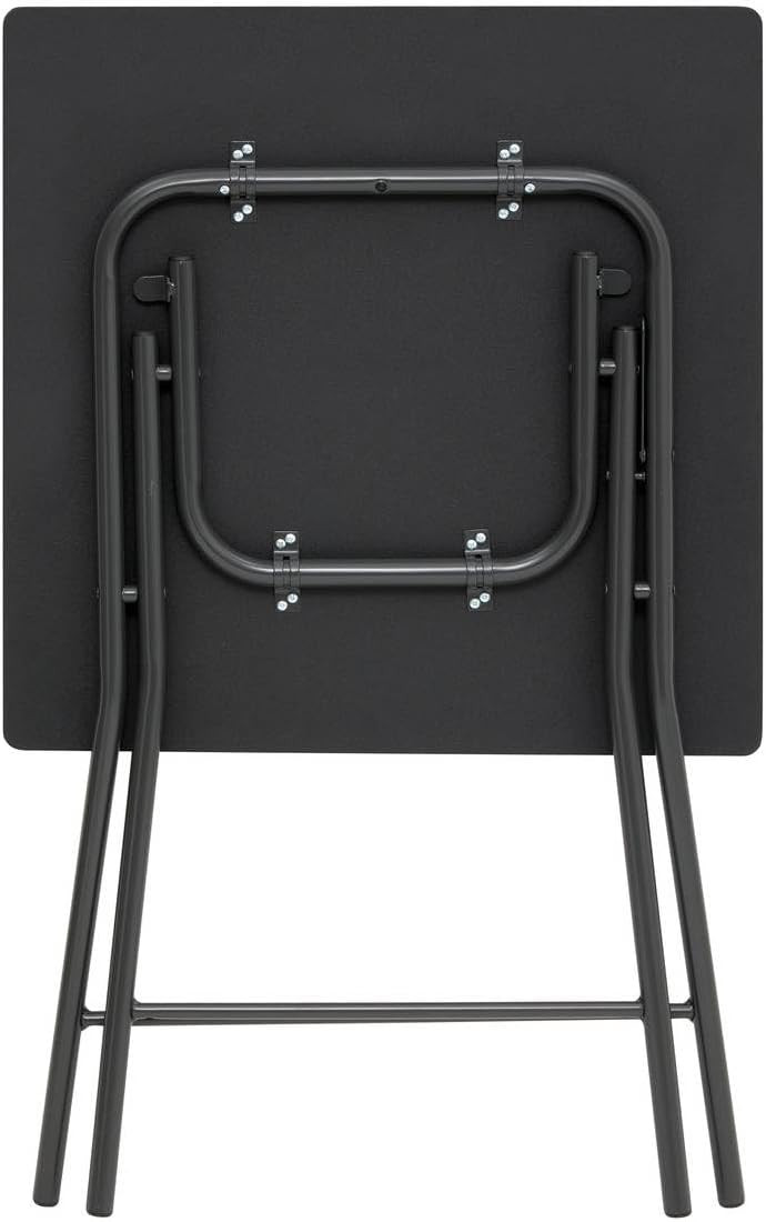 TAVOLO PIEGHEVOLE CM.60X60 NERO
