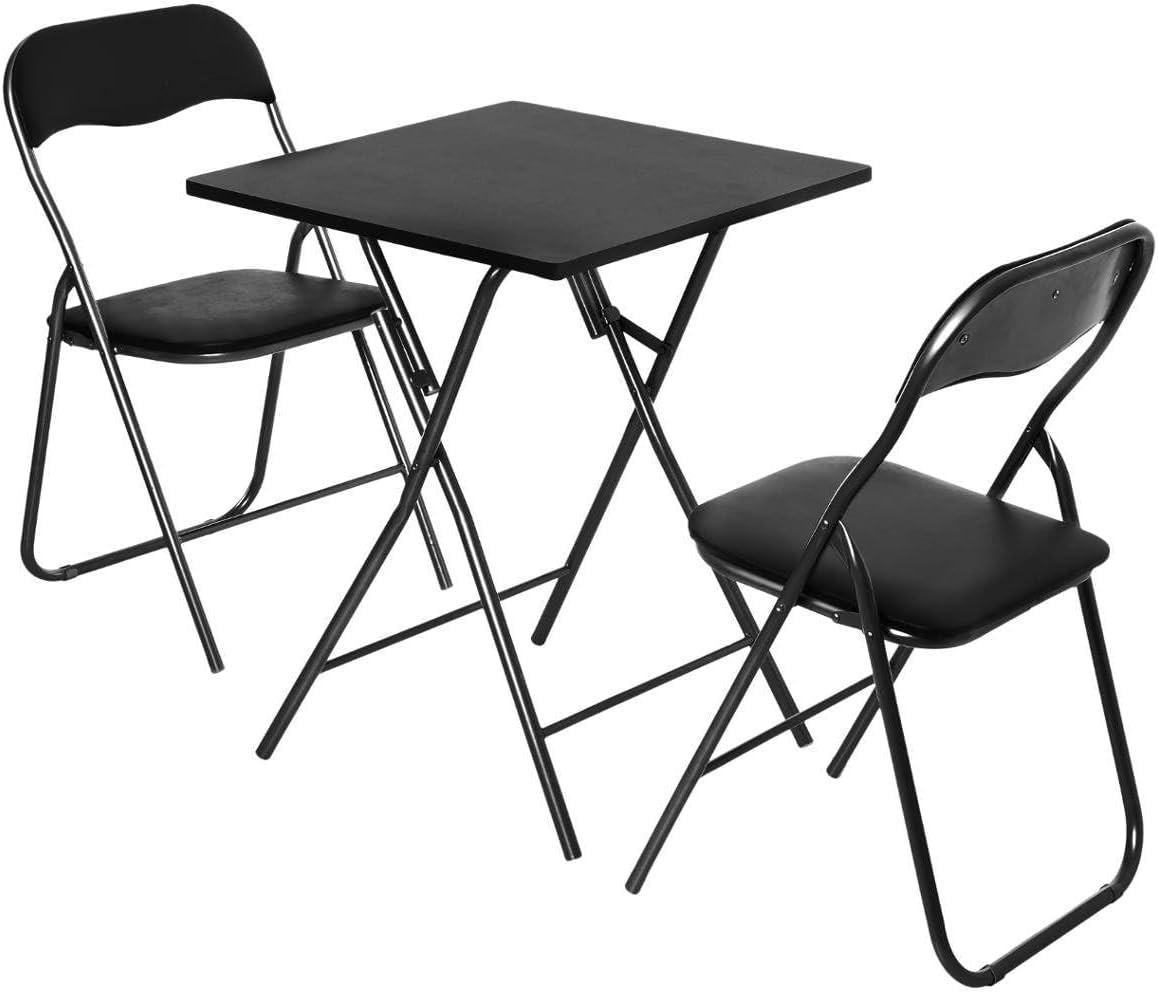 TAVOLO PIEGHEVOLE CM.60X60 NERO