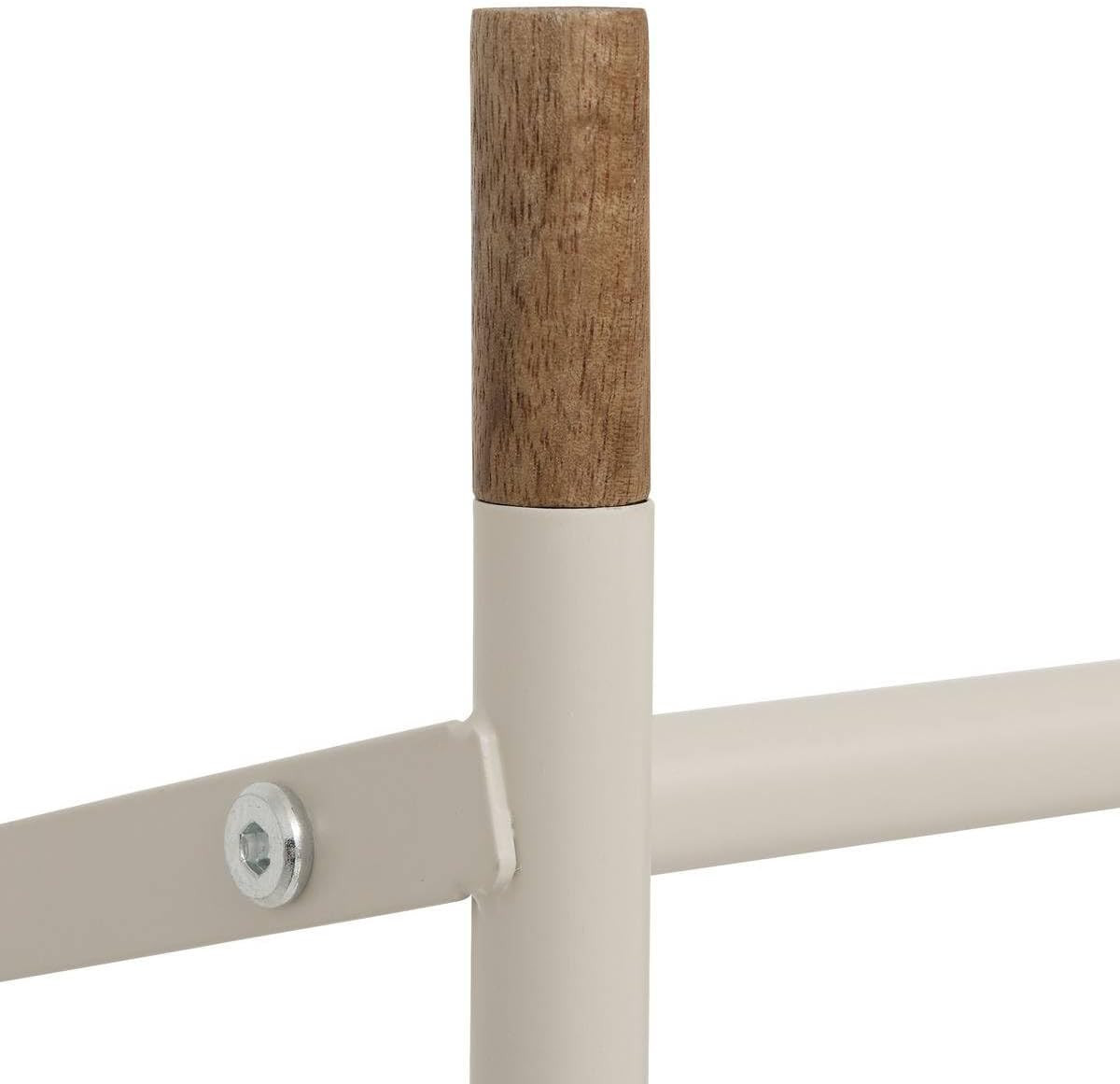 SCARPIERA ESTENSIBILE 12PAIA METALLO BEIGE