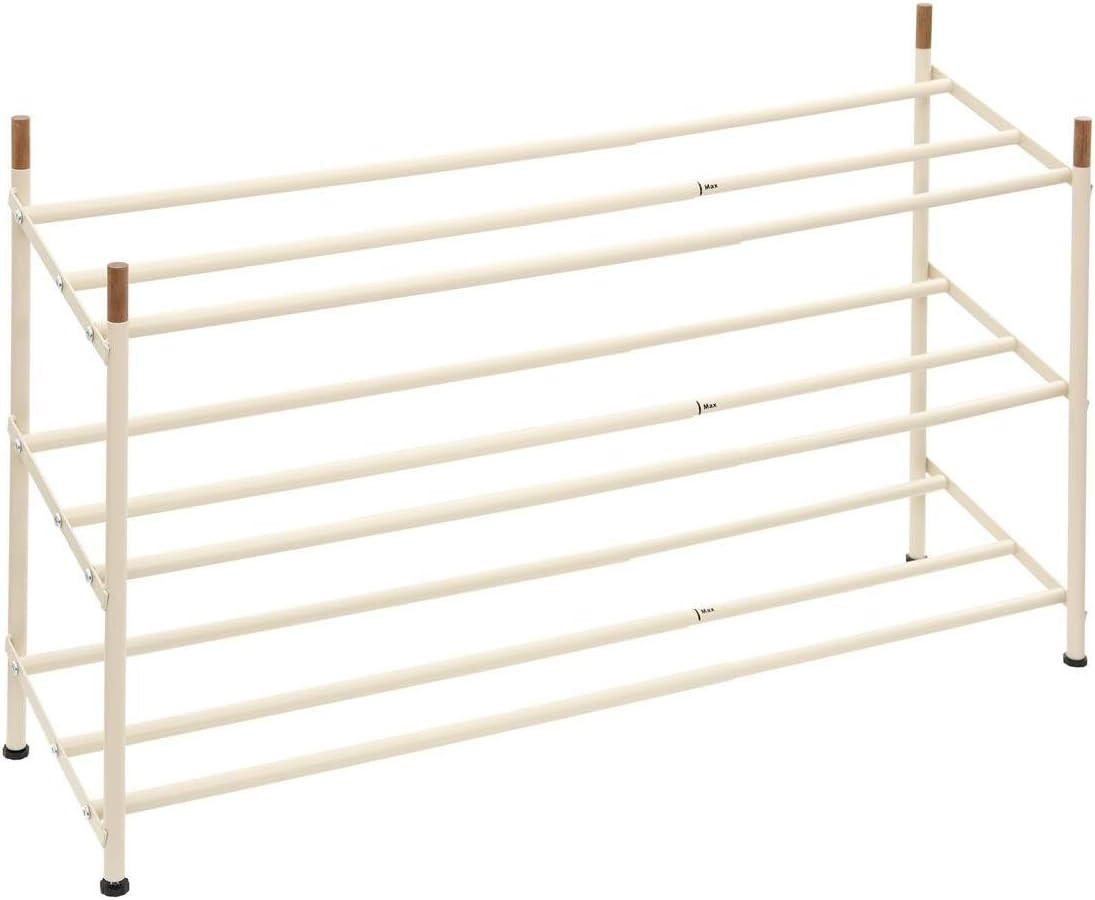 SCARPIERA ESTENSIBILE 12PAIA METALLO BEIGE