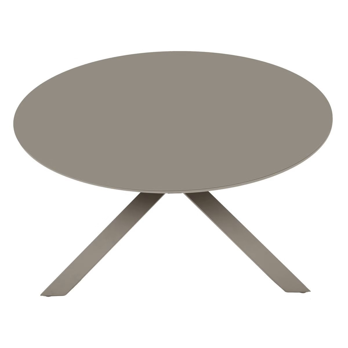 TAVOLO TONDO CM.130+4 POLTRONE COFFEE