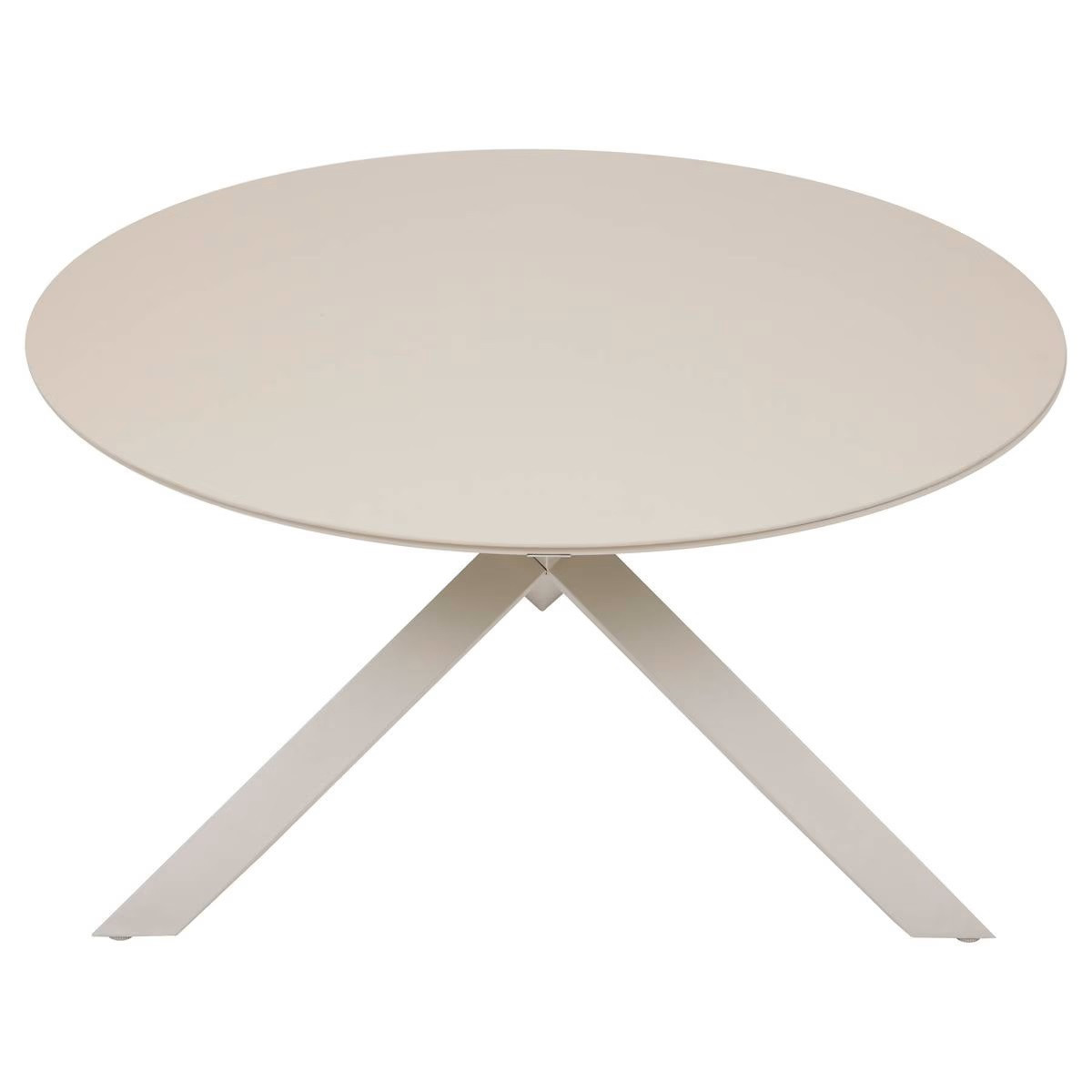 TAVOLO TONDO CM.130+4 POLTRONE ARGILLA