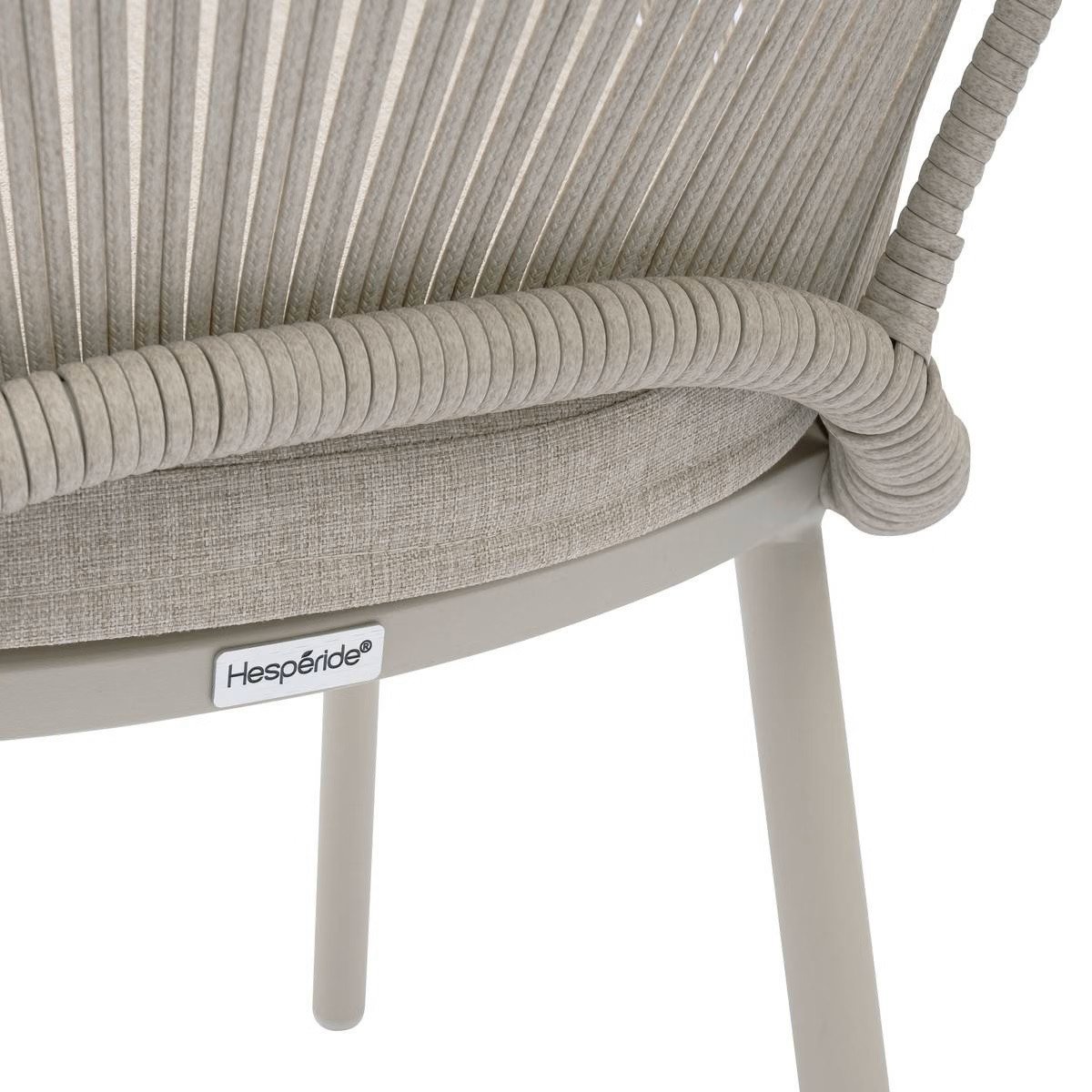 TAVOLO TONDO CM.130+4 POLTRONE ARGILLA