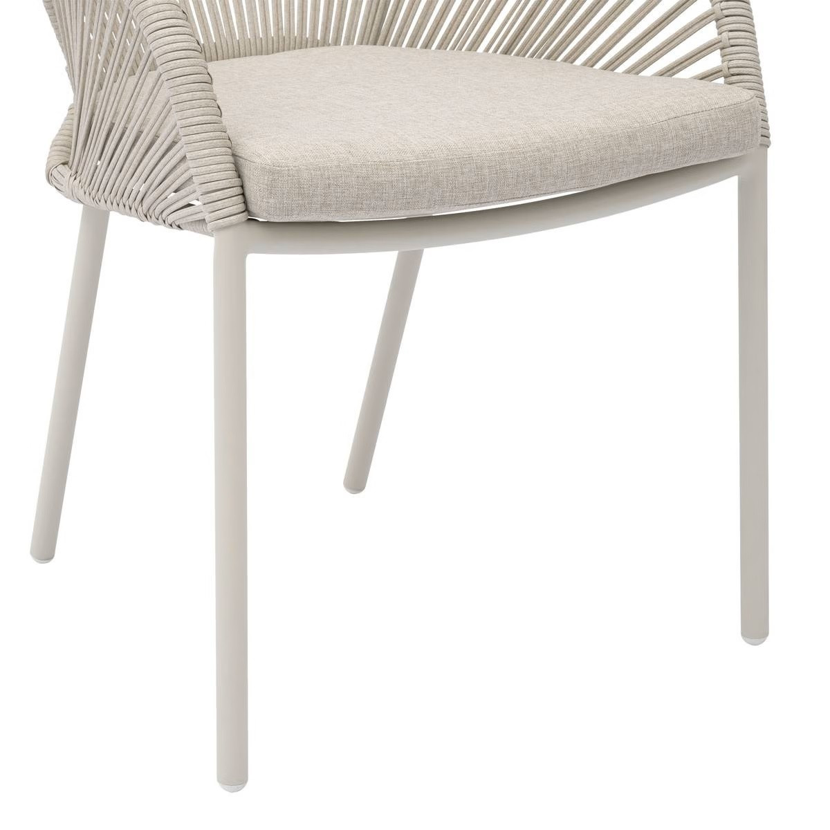 TAVOLO TONDO CM.130+4 POLTRONE ARGILLA