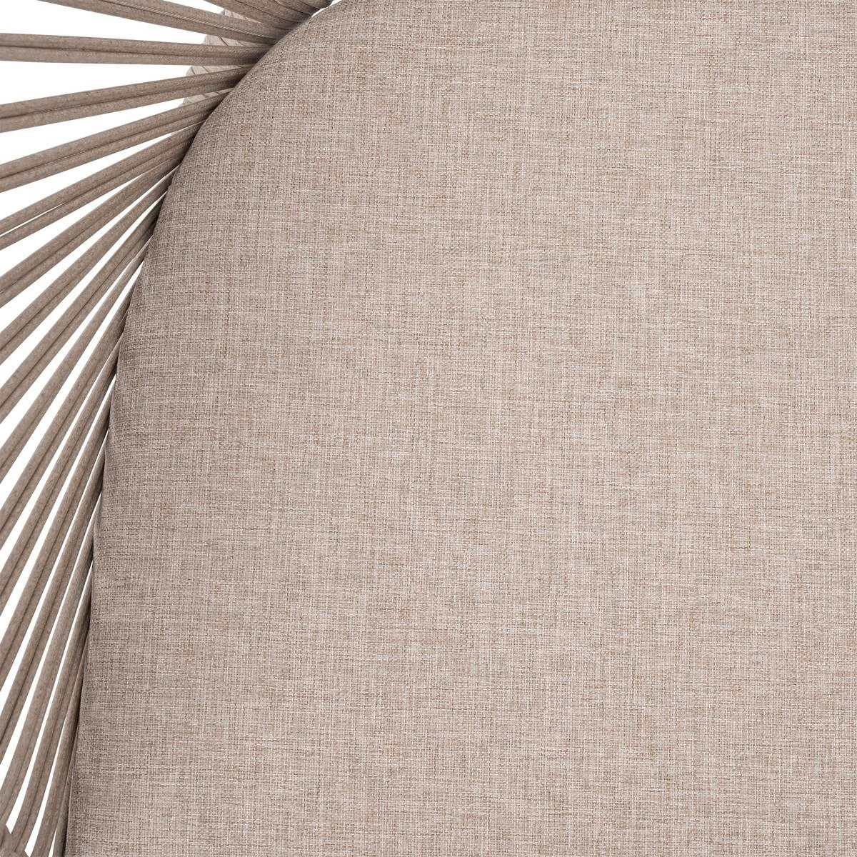 TAVOLO TONDO CM.130+4 POLTRONE ARGILLA