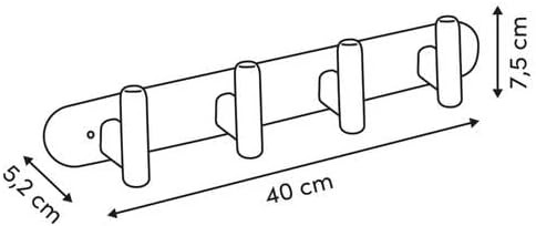 APP.5P. CM.40 LEGNO/METALLO VERDE