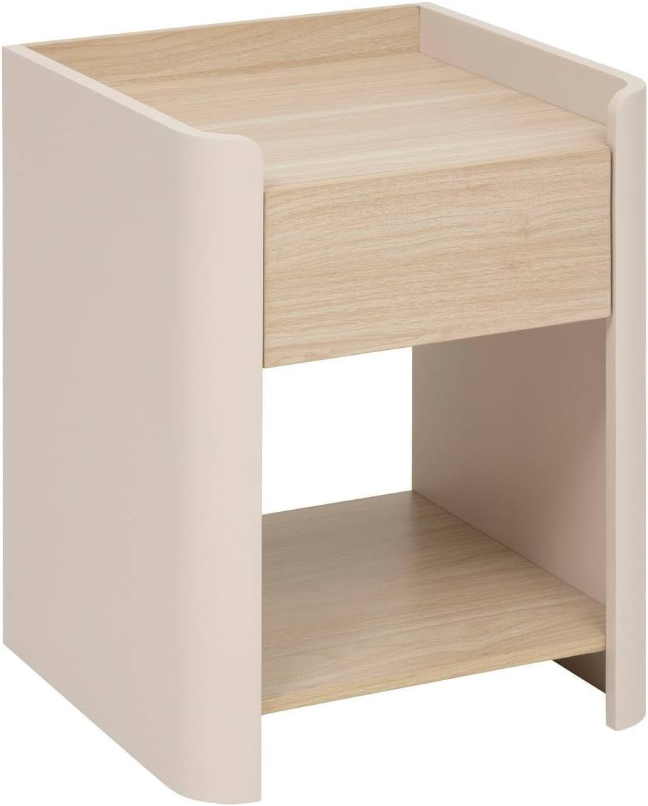 COMODINO ROUNDY H.50 AVORIO