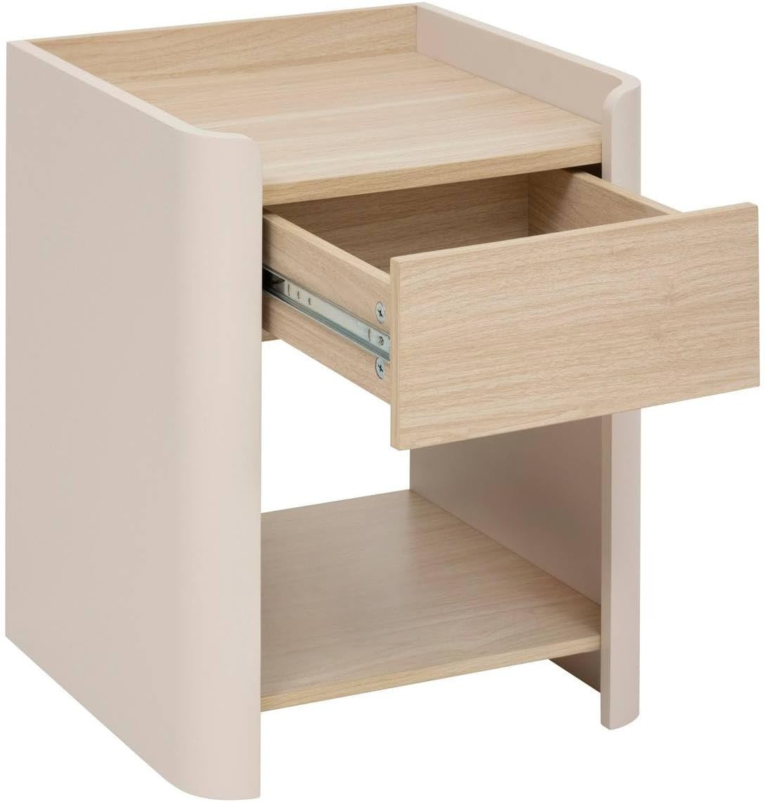 COMODINO ROUNDY H.50 AVORIO