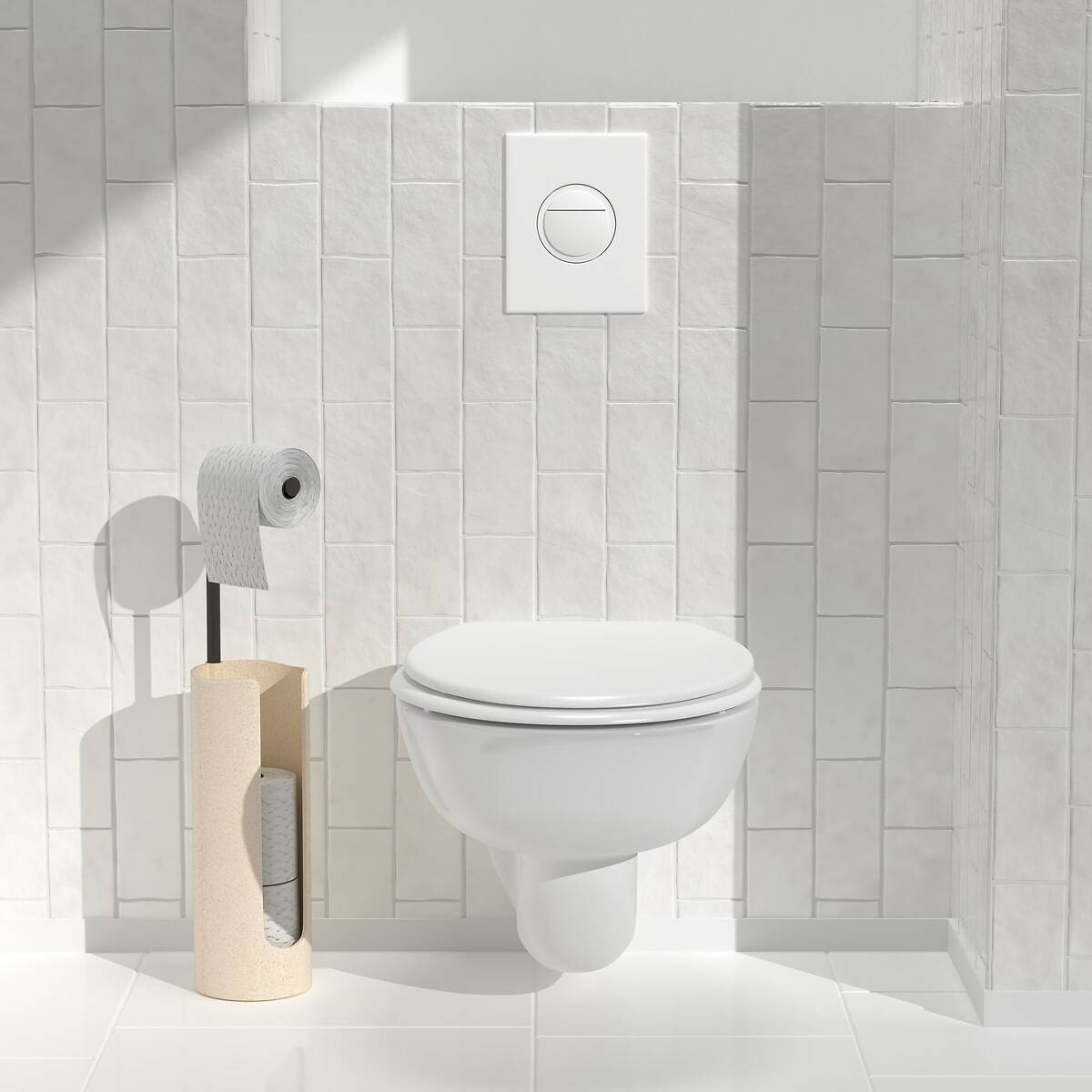 PORTAROTOLO OLEA RESINA BEIGE