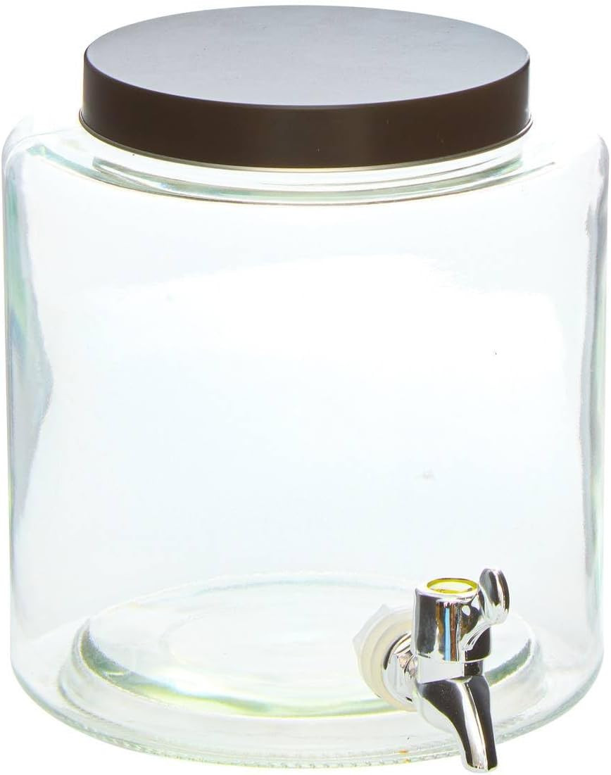 DISPENSER BEVANDE 3.8L VETRO TRASPARENTE