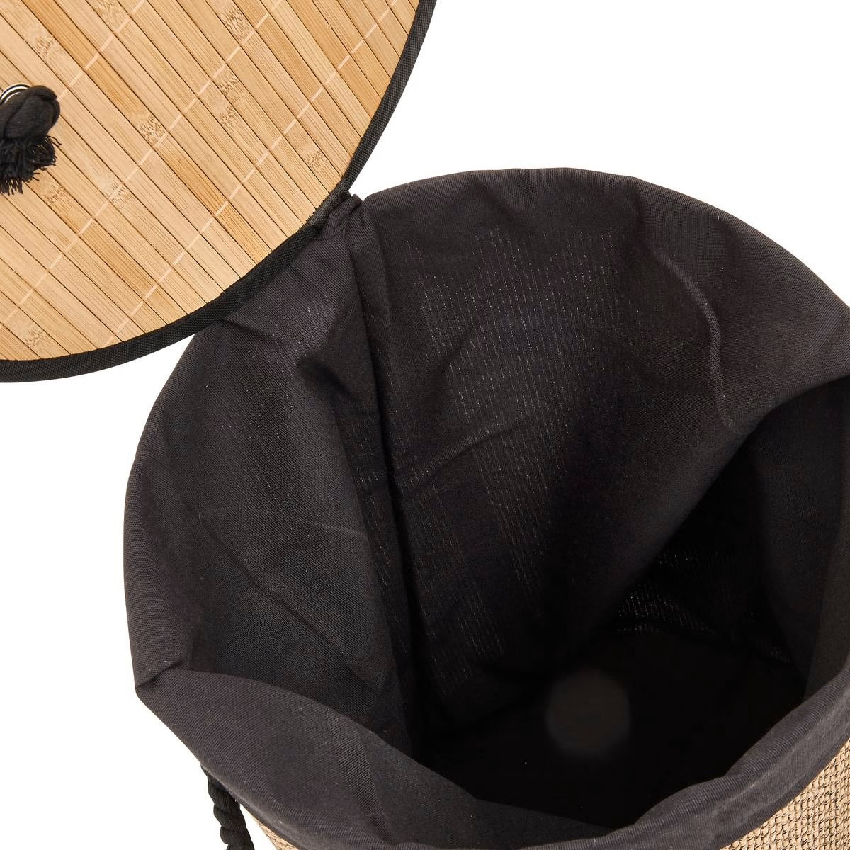 PORTABIANCHERIA STEMY 48L BAMBÙ NERO