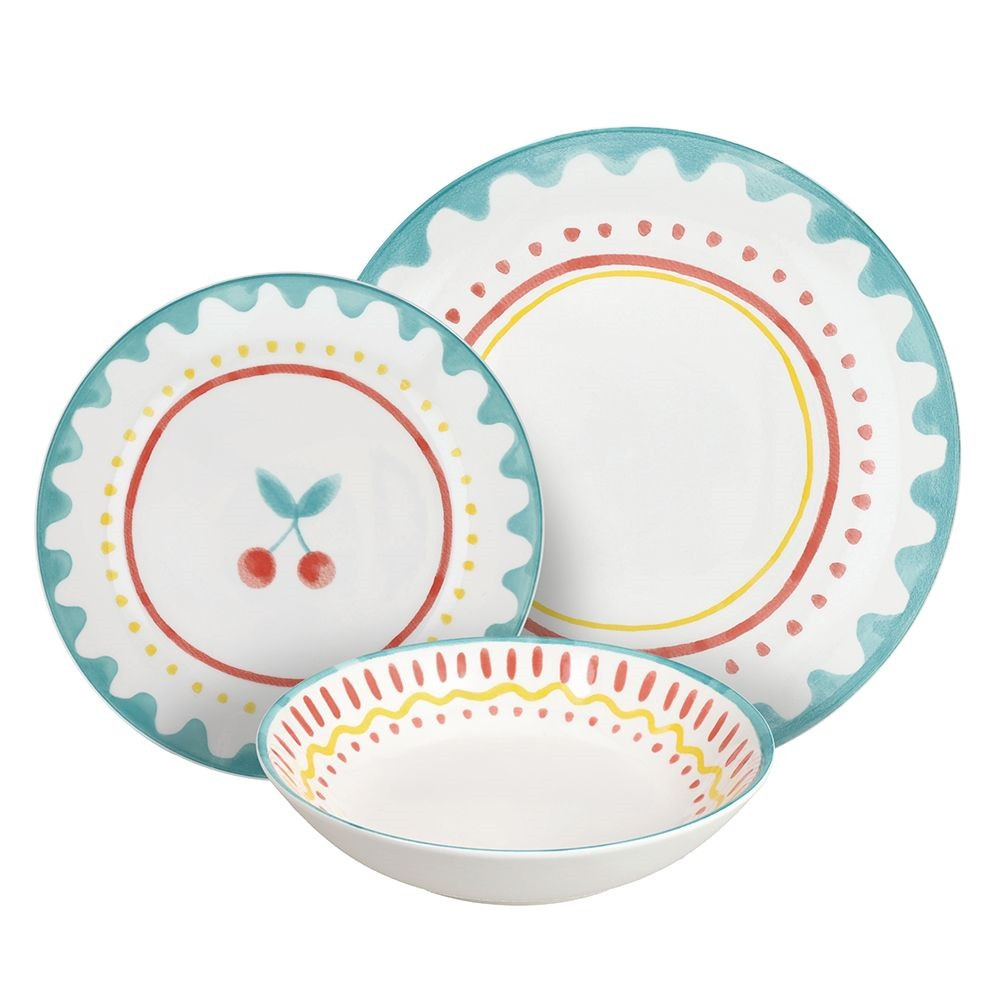 SERVIZIO TAVOLA 18PZ CHERRY POP
