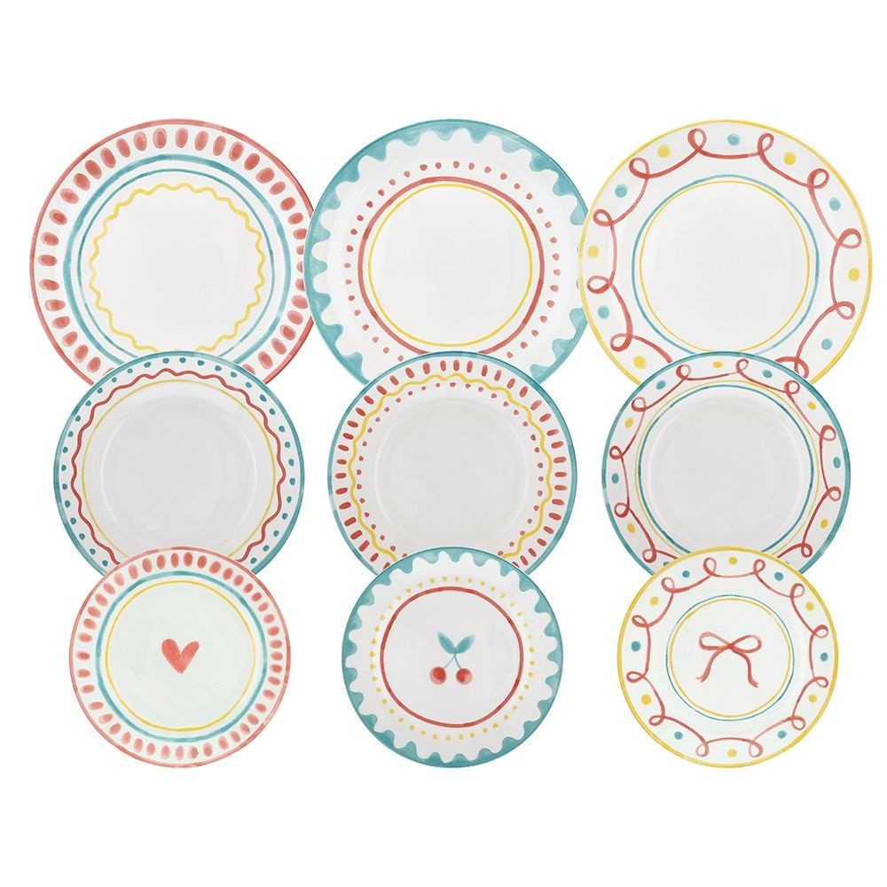 SERVIZIO TAVOLA 18PZ CHERRY POP