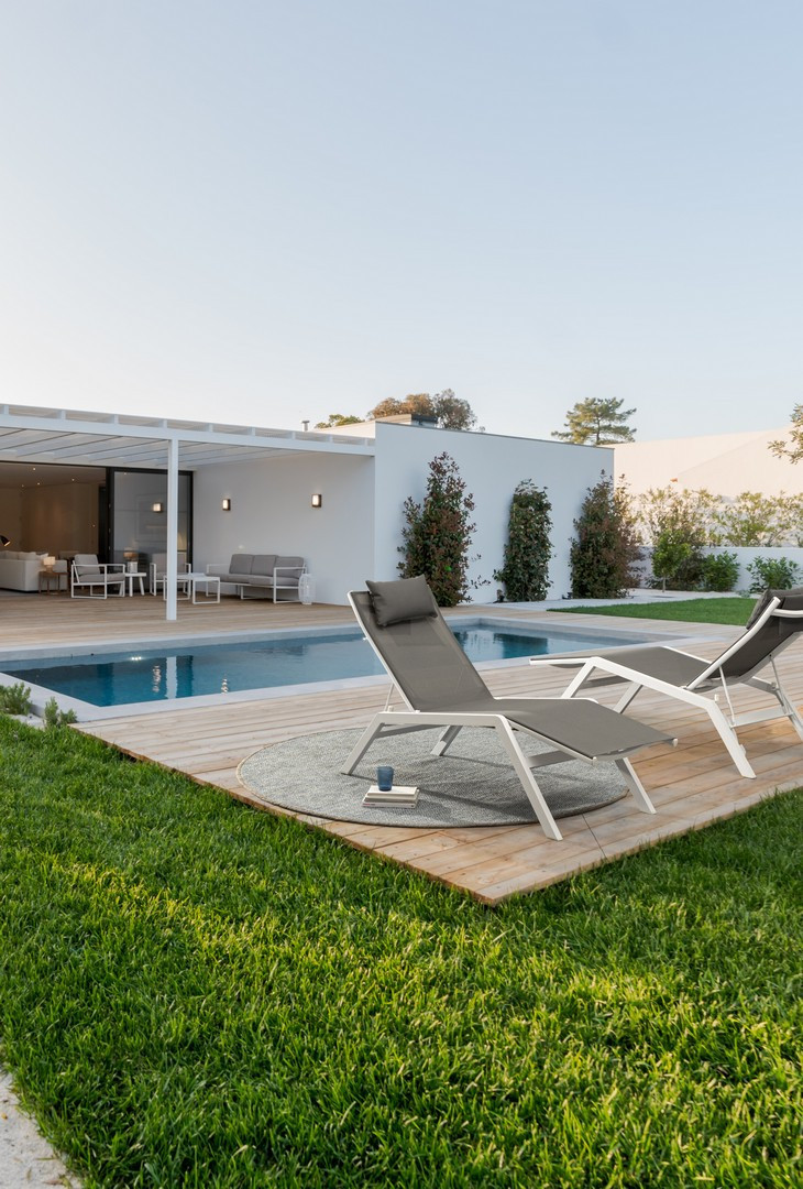 CHAISE LONGUE KRION BIANCO