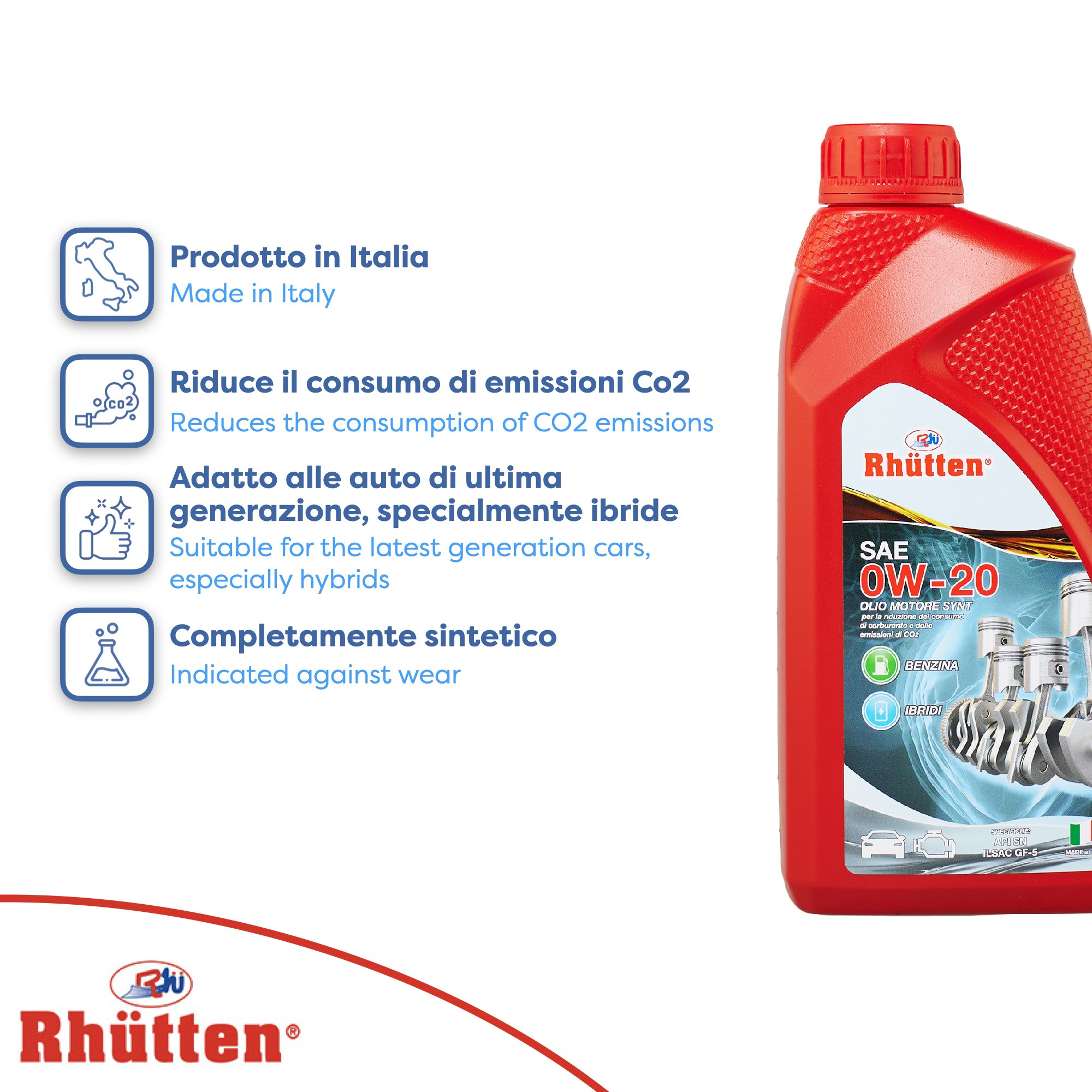 OLIO MOTORE AUTO OW-20 LT.1