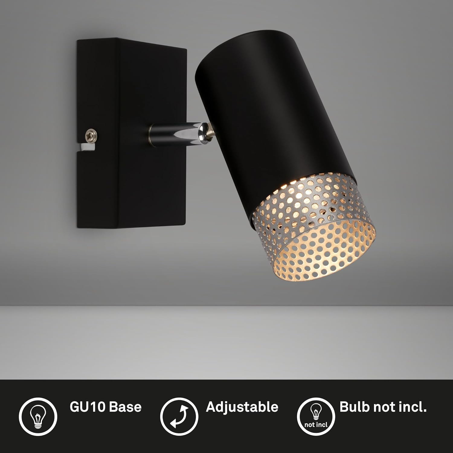 METAL SPOT 1 LUCE GU10 9W
