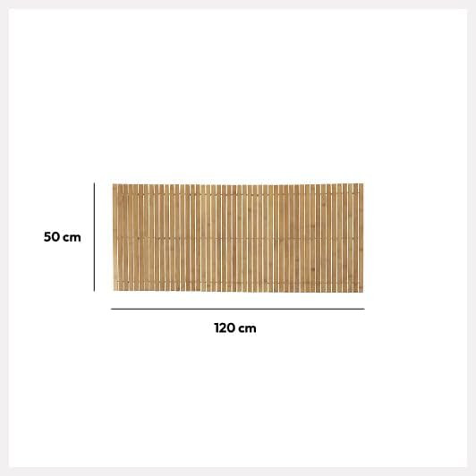 PEDANA AVVOLGIBILE 50X120CM BAMBU'