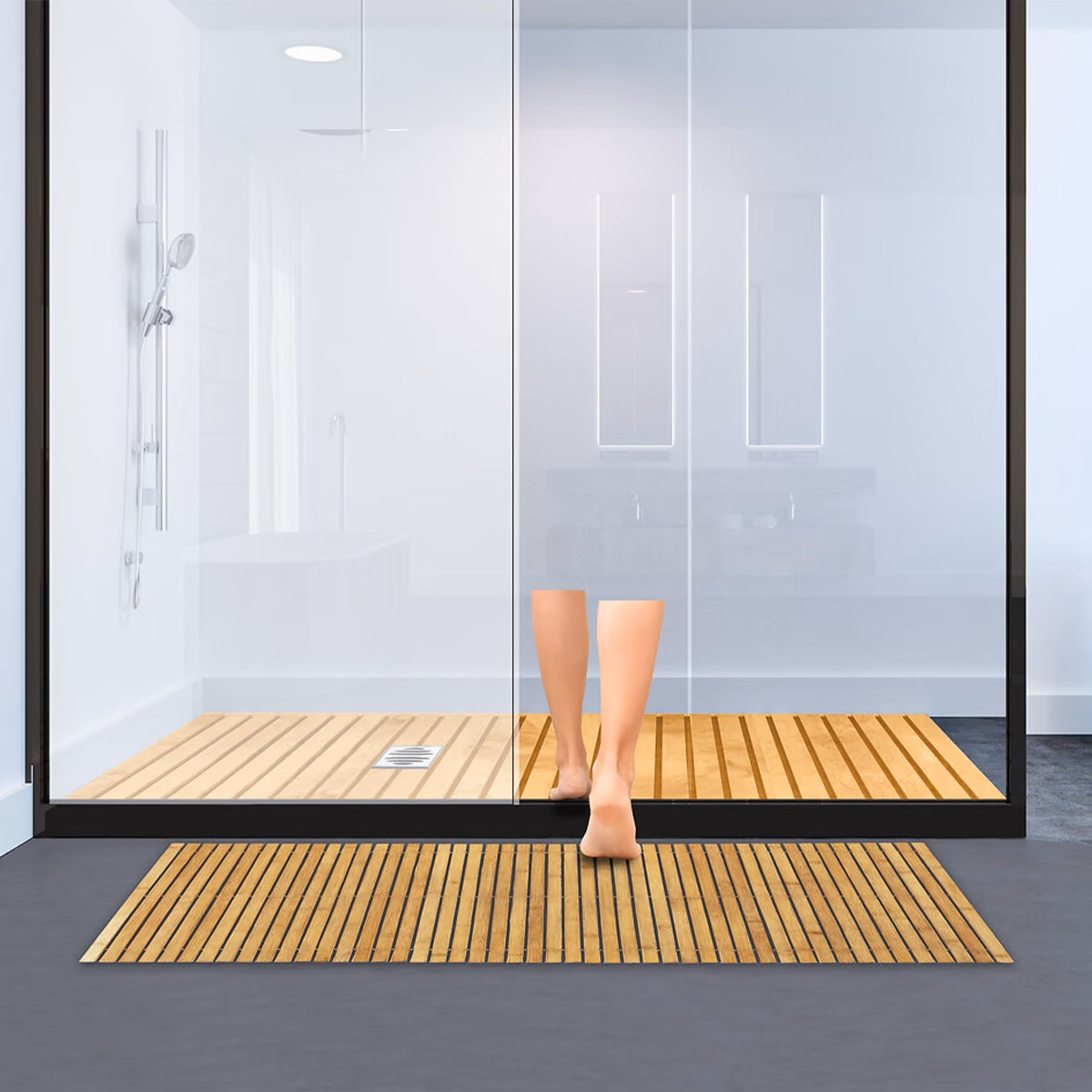 PEDANA AVVOLGIBILE 50X120CM BAMBU'