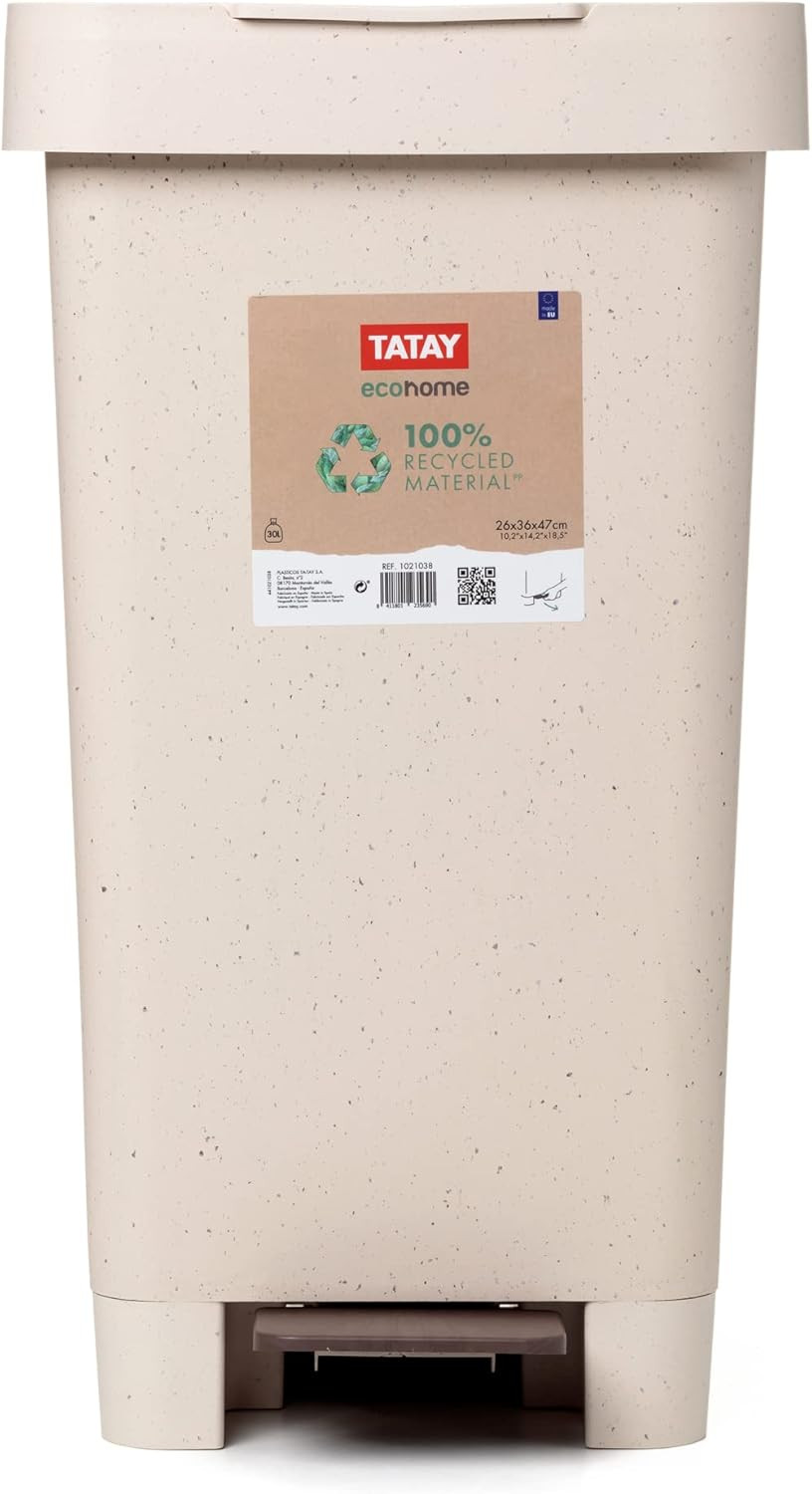 PATTUMIERA A PEDALE 25LT SMART BEIGE