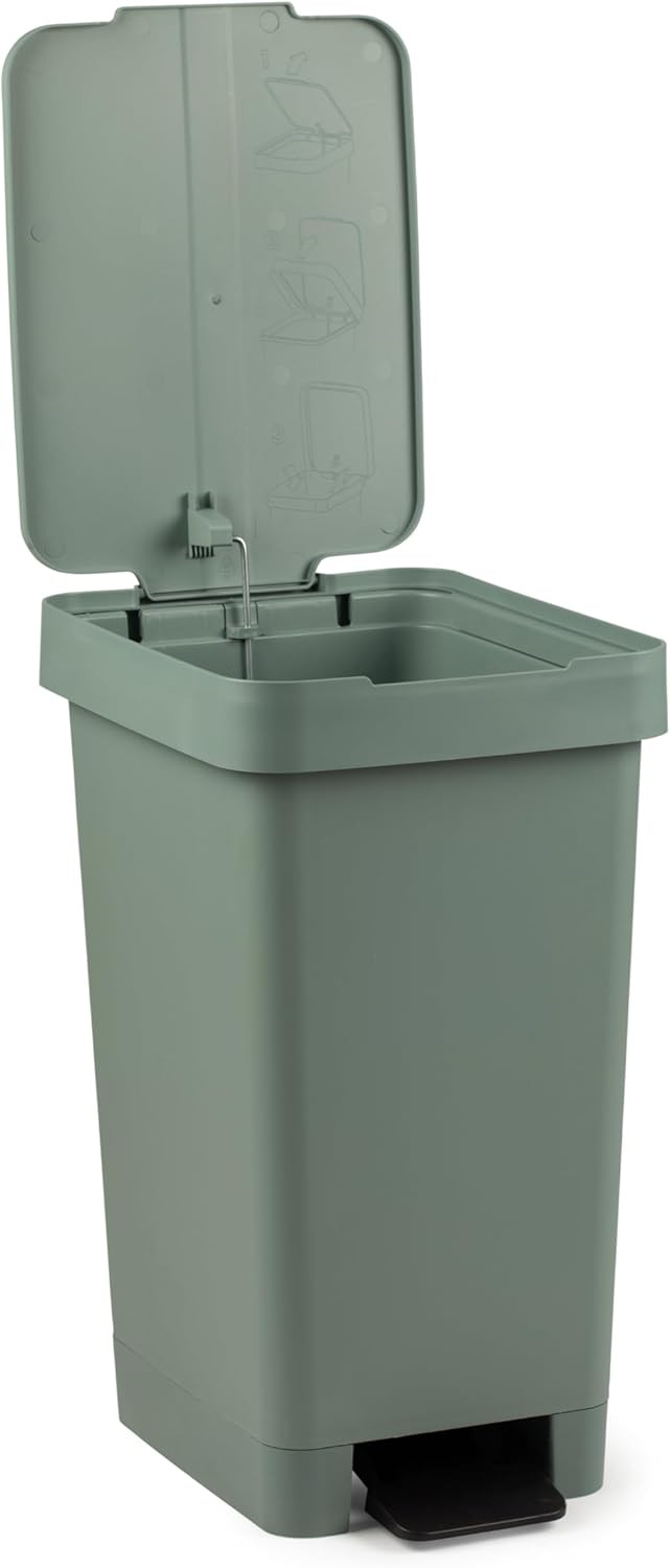 PATTUMIERA A PEDALE 25LT SMART VERDE SALVIA