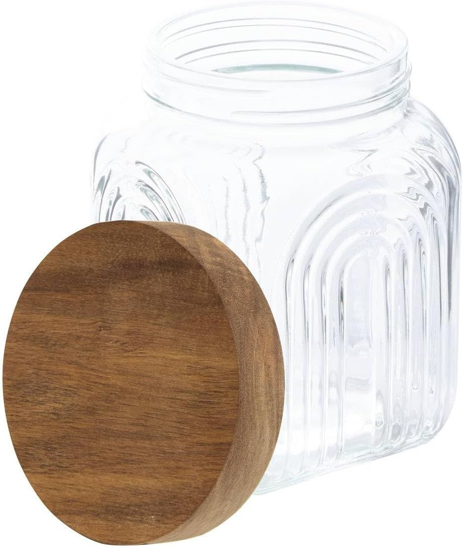 BARATTOLO ARCHE 1L VETRO E ACACIA