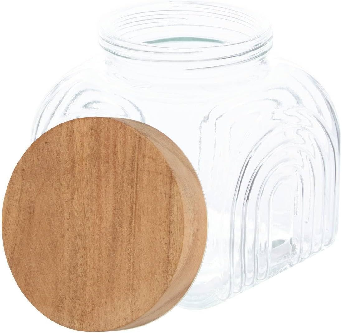 BARATTOLO ARCHE 2.4L VETRO E ACACIA