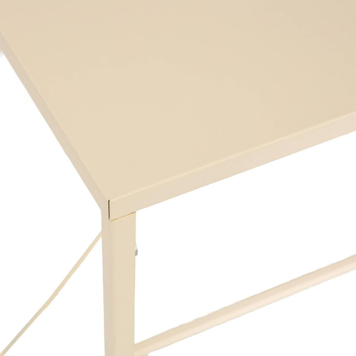 CONSOLLE GOTA CM.120X85H METALLO BEIGE