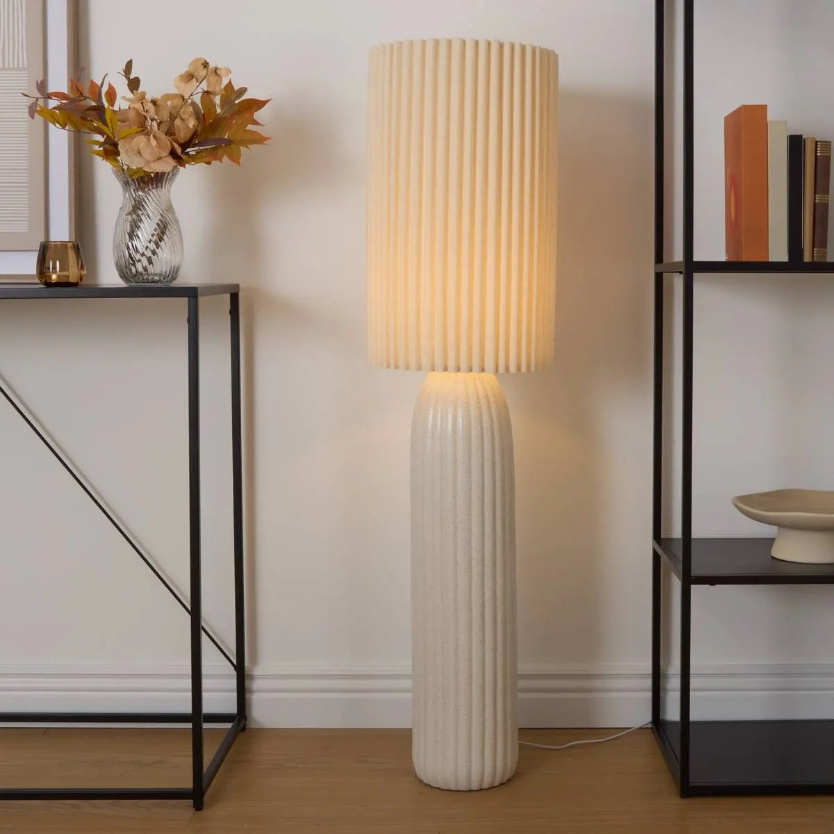 LAMPADA KENAN H.122 CERAMICA BEIGE