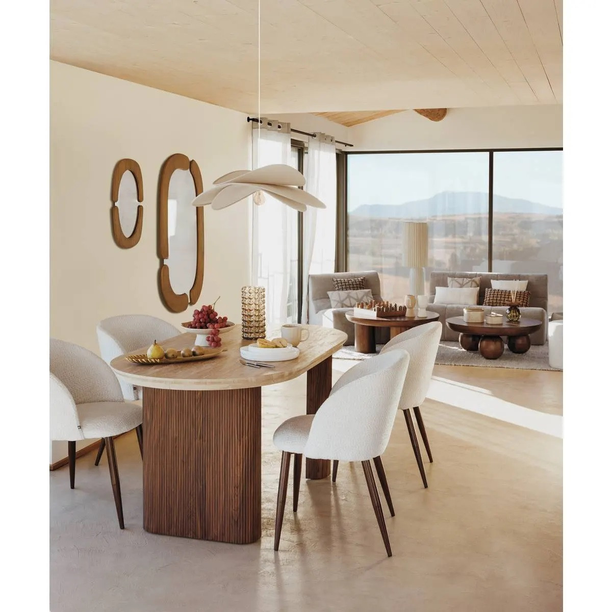 LAMPADA KENAN H.122 CERAMICA BEIGE