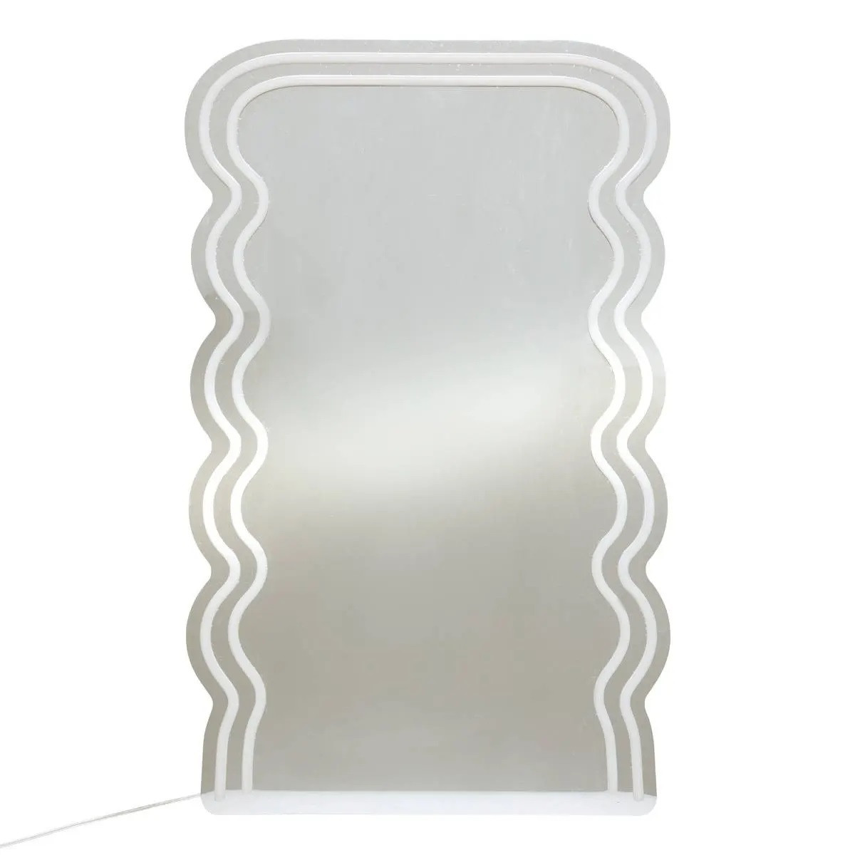 SPECCHIO PARETE NEON LED CM.60X38