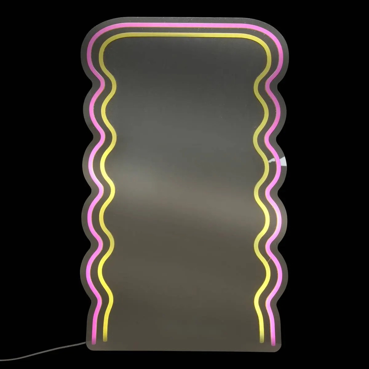 SPECCHIO PARETE NEON LED CM.60X38