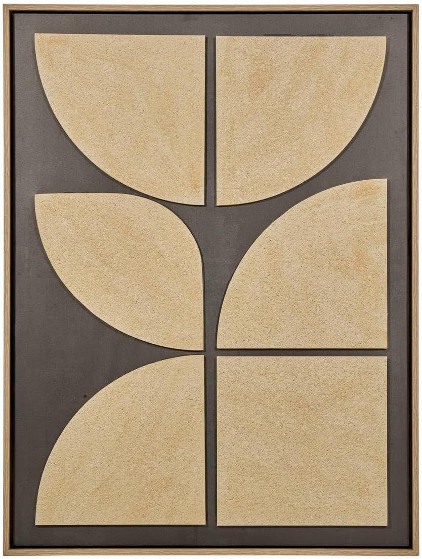QUADRO 3D ANOUK CM.60X80 NERO/B.CO