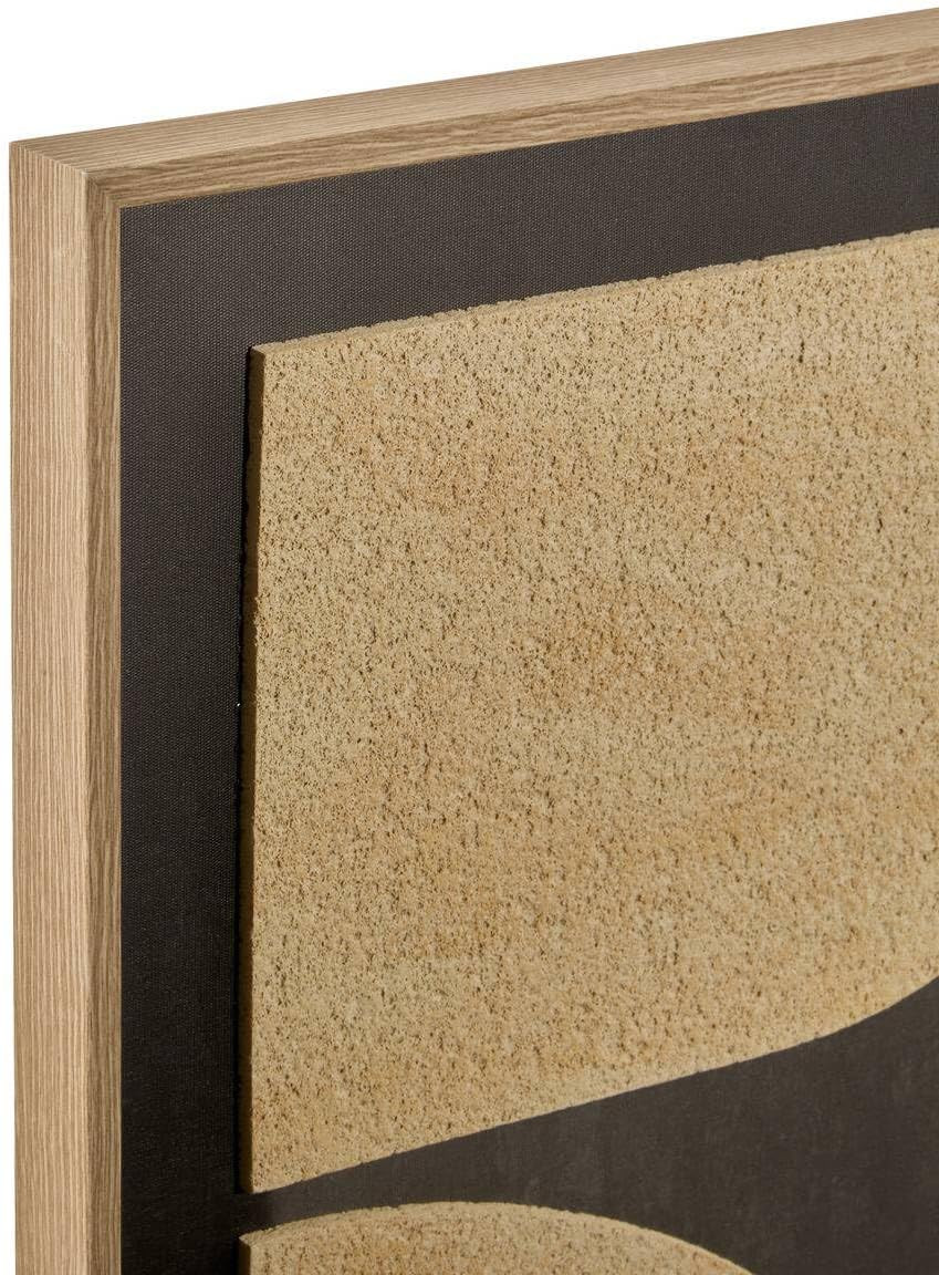 QUADRO 3D ANOUK CM.60X80 NERO/B.CO