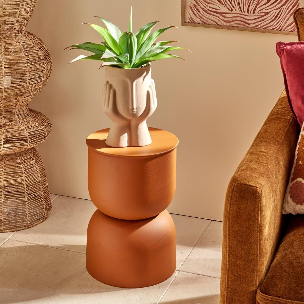 AGAVE ARTIFICIALE SIEN H.48 CON VASO VOLTO
