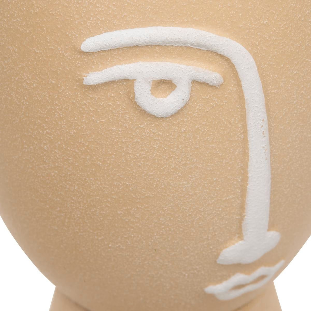 VASO CERAMICA VOLTO H.19.8 ASS.2
