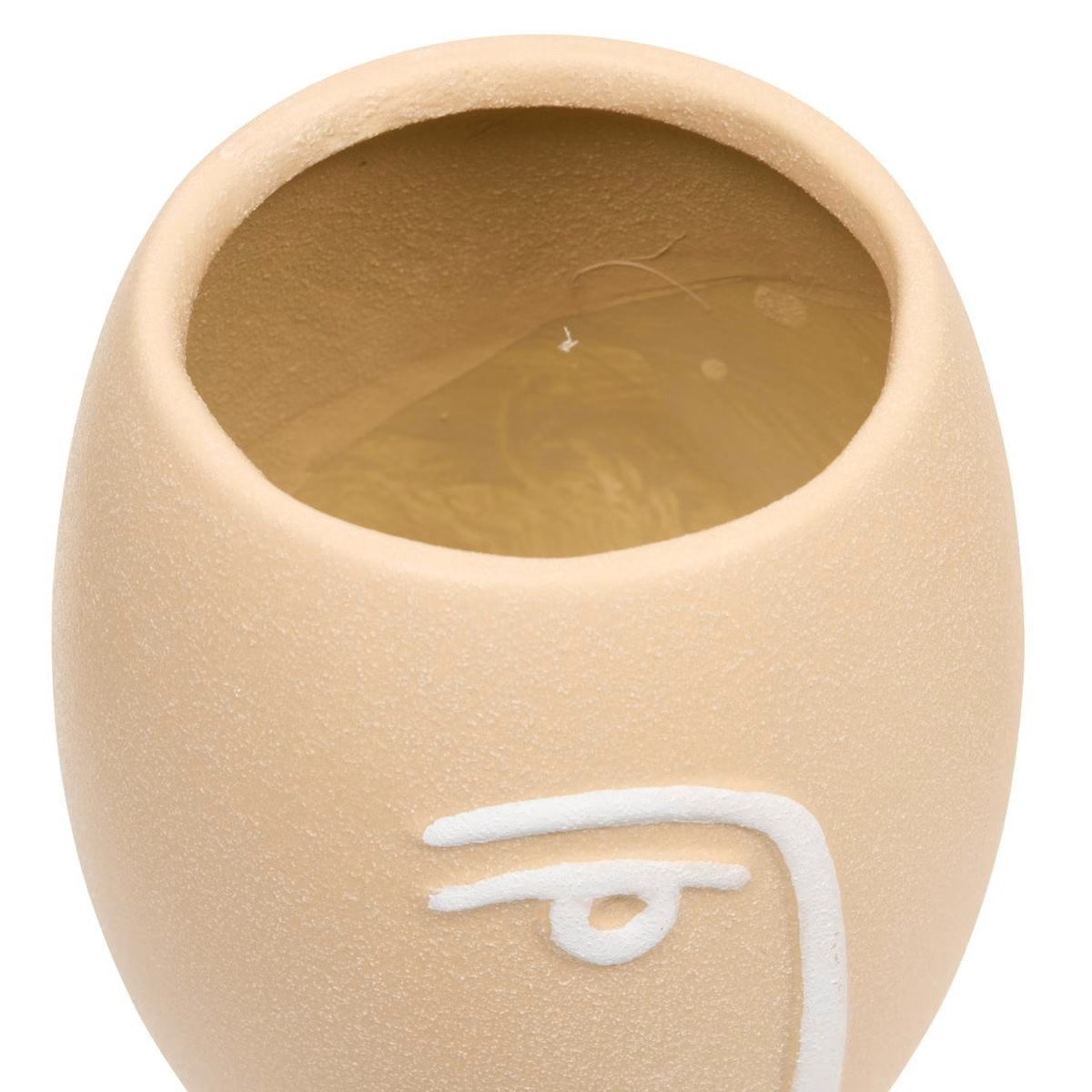 VASO CERAMICA VOLTO H.19.8 ASS.2