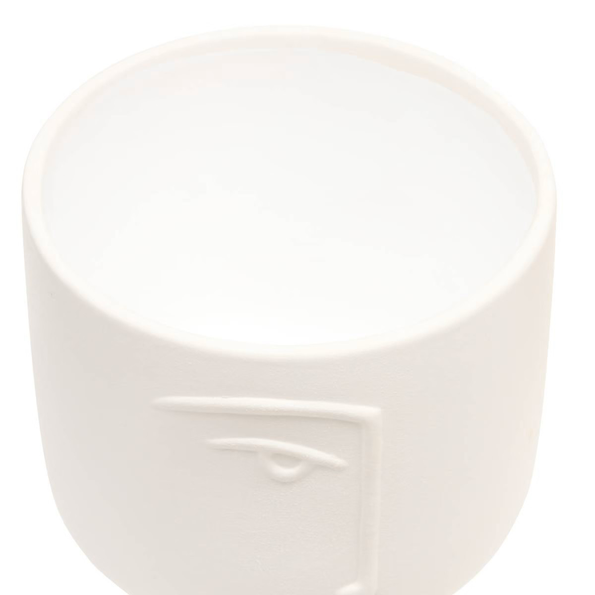 VASO CERAMICA VOLTO H.19.8 ASS.2