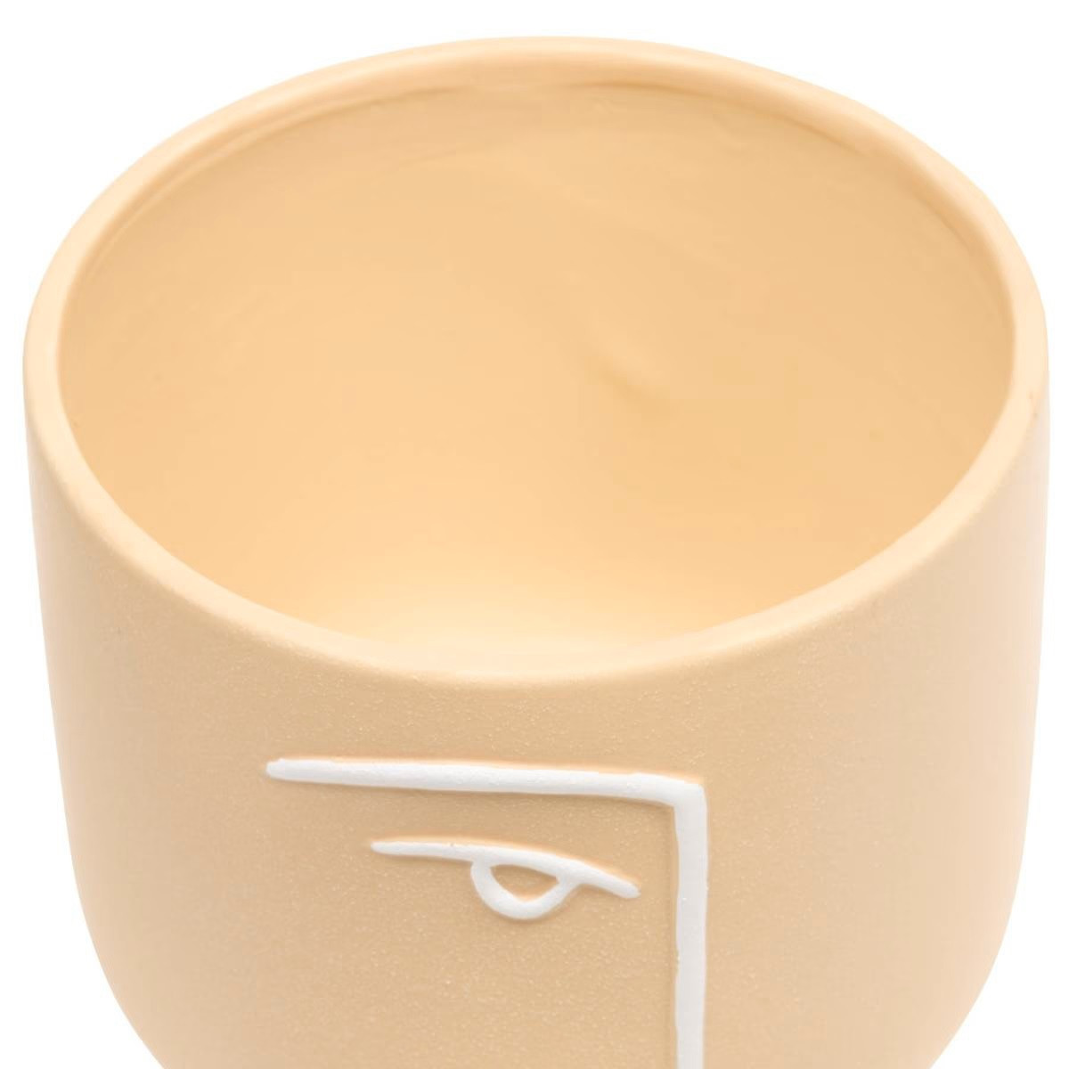 VASO CERAMICA VOLTO H.19.8 ASS.2