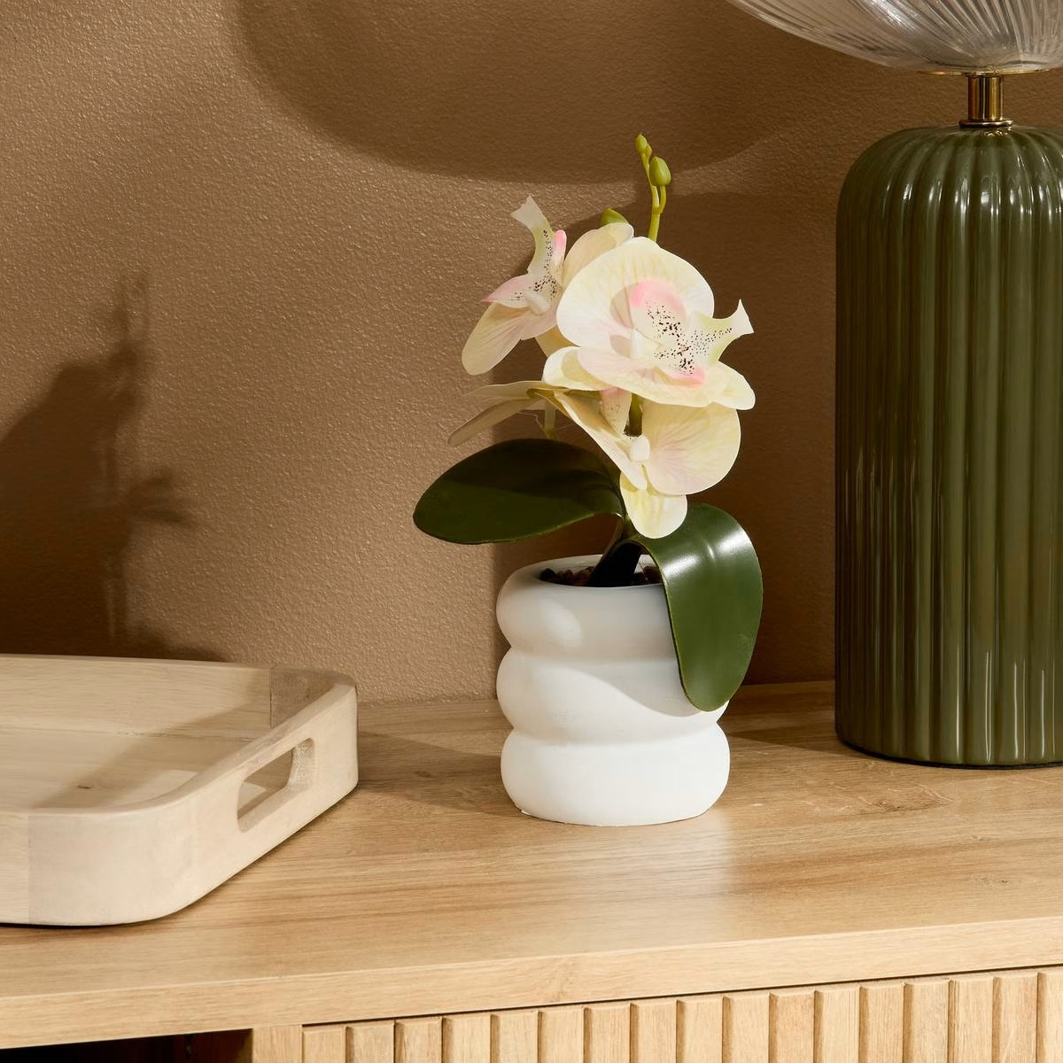 ORCHIDEA CON VASO H.25 ASS.3